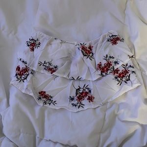 Garage Strapless Top